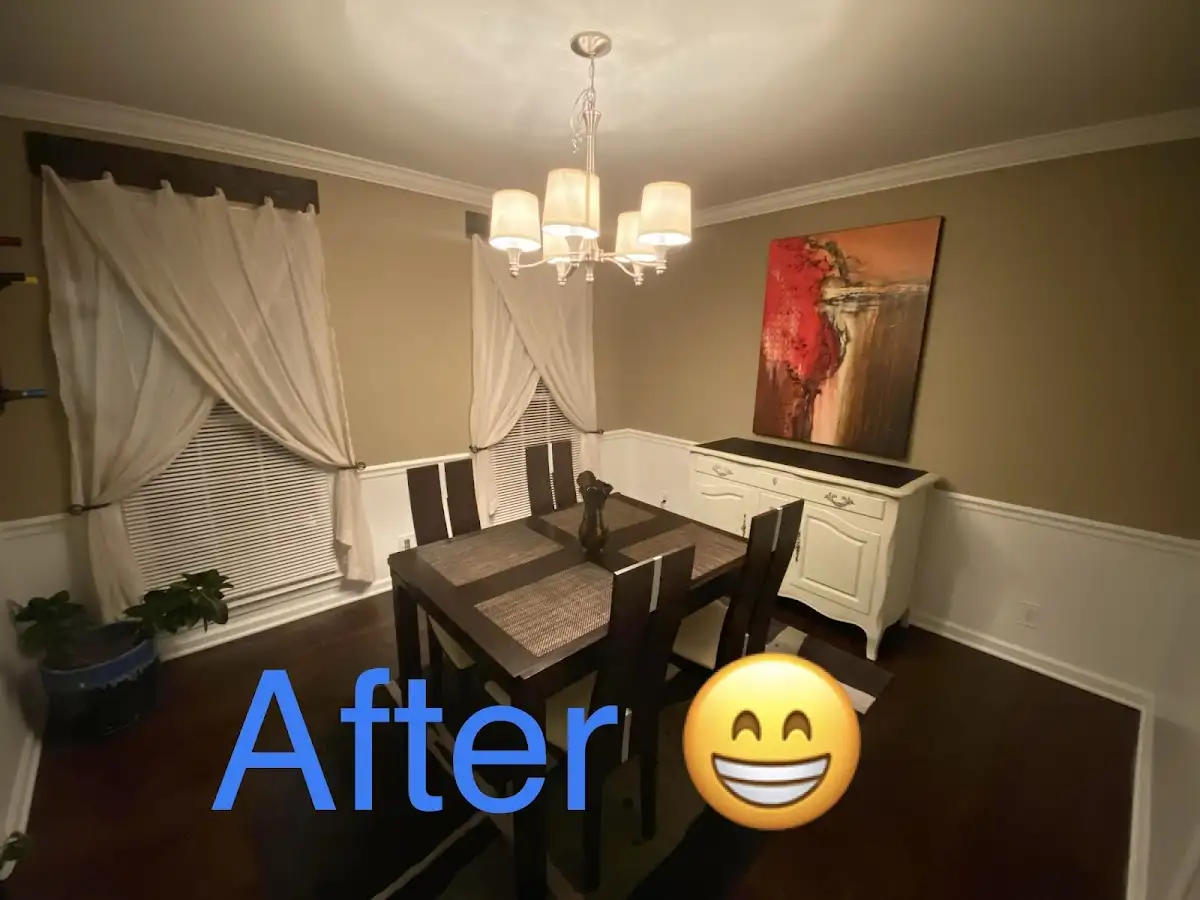 Professional dining room restoration after water damage in Reedley